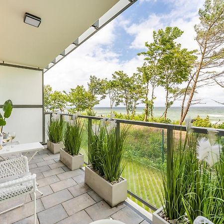 Apartament Baltic View 21 Z Widokiem Na Morze Ustronie Morskie Buitenkant foto