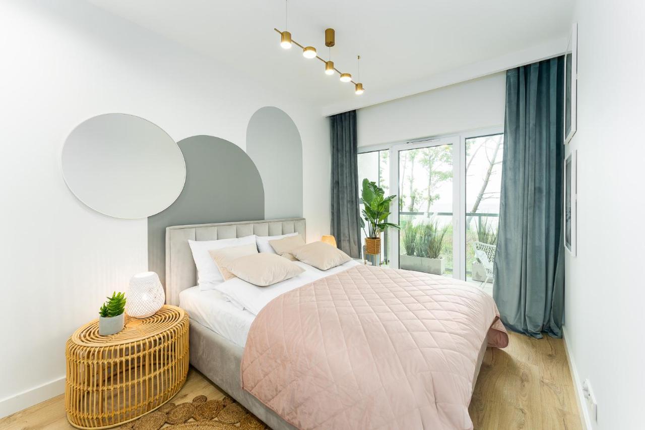 Apartament Baltic View 21 Z Widokiem Na Morze Ustronie Morskie Buitenkant foto
