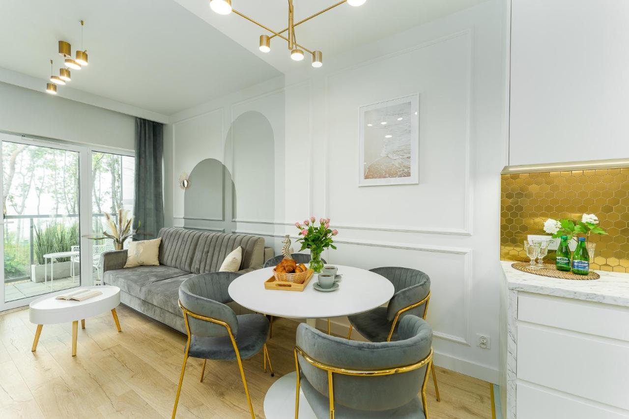 Apartament Baltic View 21 Z Widokiem Na Morze Ustronie Morskie Buitenkant foto