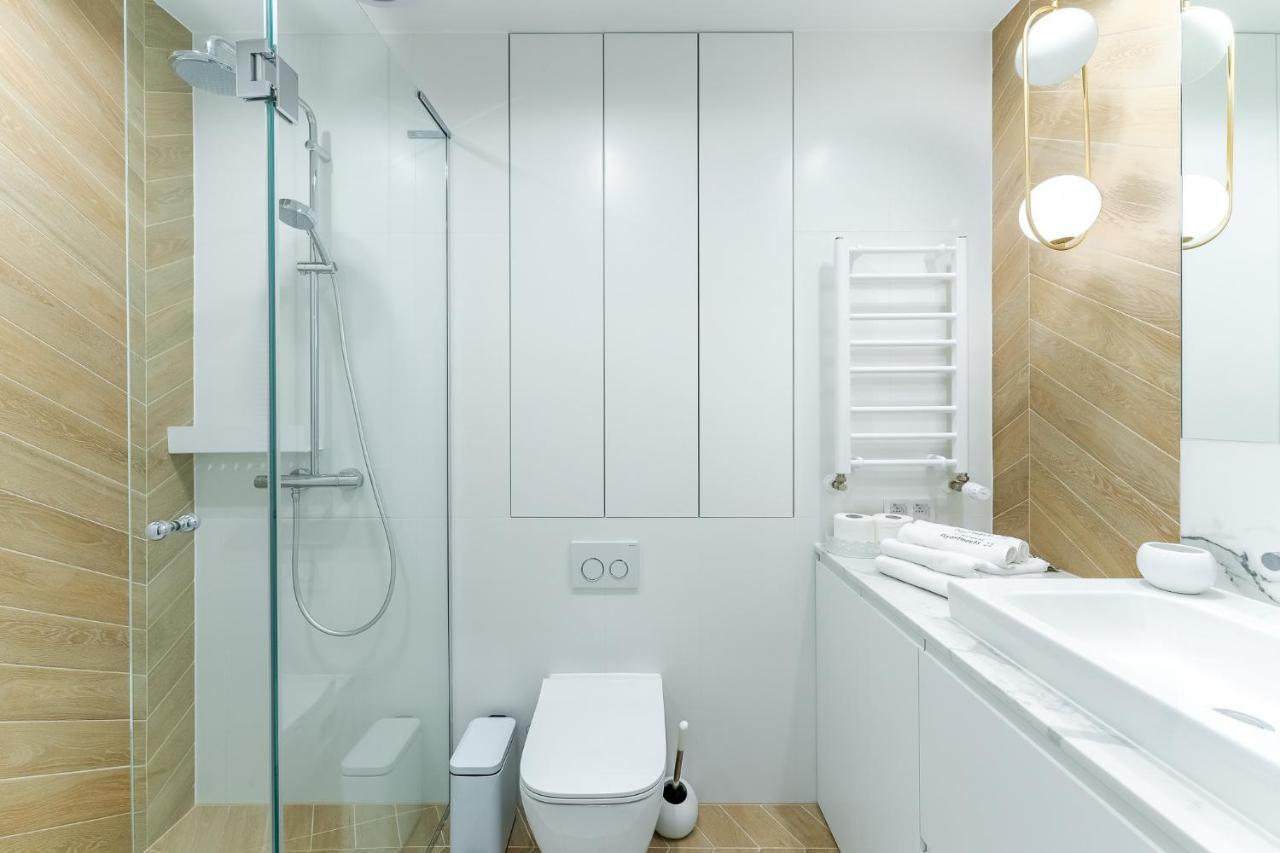 Apartament Baltic View 21 Z Widokiem Na Morze Ustronie Morskie Buitenkant foto
