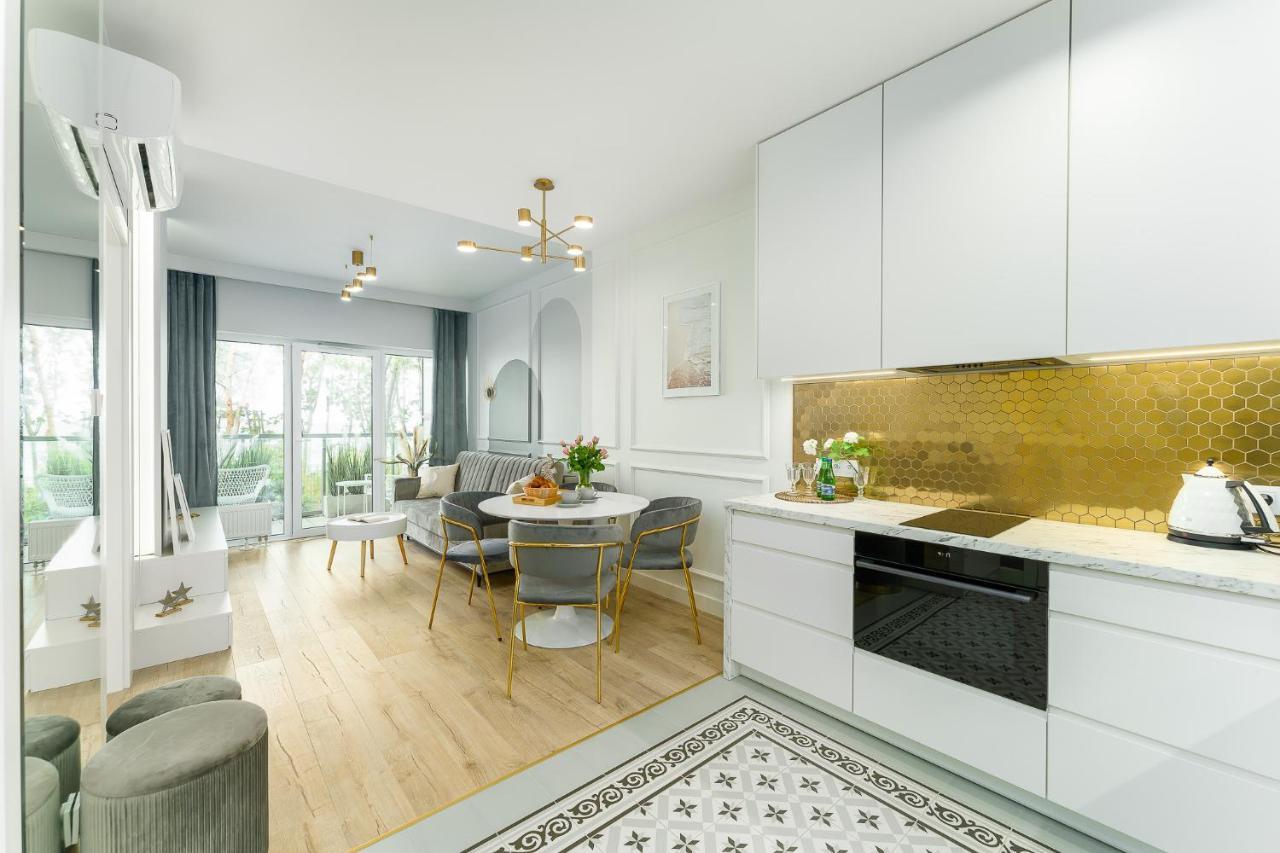 Apartament Baltic View 21 Z Widokiem Na Morze Ustronie Morskie Buitenkant foto