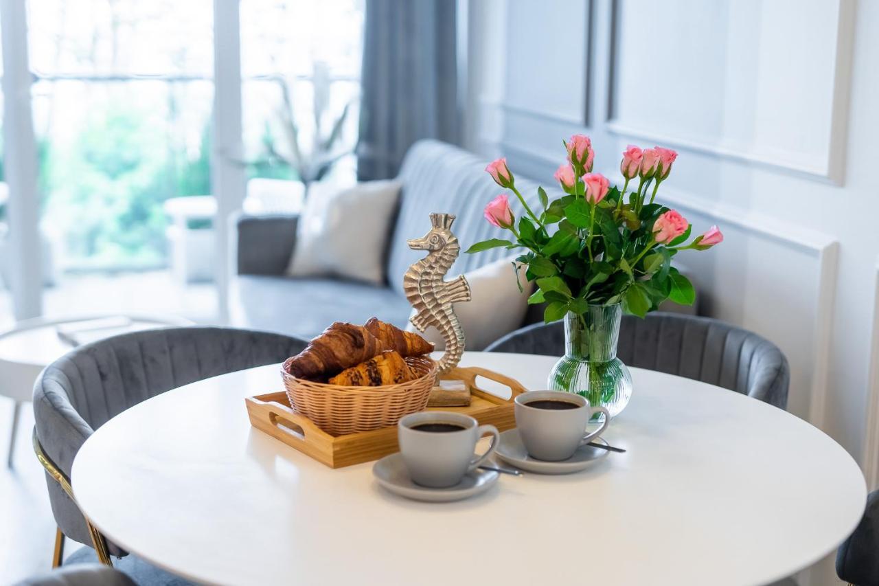 Apartament Baltic View 21 Z Widokiem Na Morze Ustronie Morskie Buitenkant foto