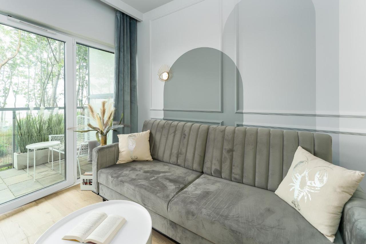 Apartament Baltic View 21 Z Widokiem Na Morze Ustronie Morskie Buitenkant foto